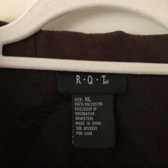 vintage 80s/90s Brown Suede Button Up Blazer - Picture 2 of 3